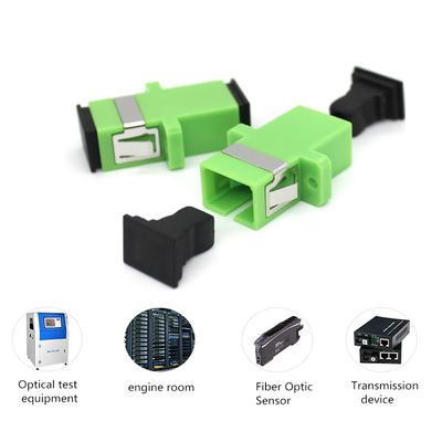 Adaptador de conector de fibra óptica SC SC/UPC SM Brida Singlemode Simplex SC-SC APC Coupler