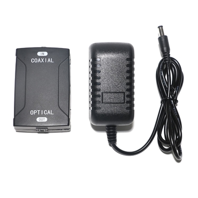 Convertidor de fibra óptica Coaxial a SPDIF óptico Convertidor 1.4 Divisor 4K × 2K Soporte 3D