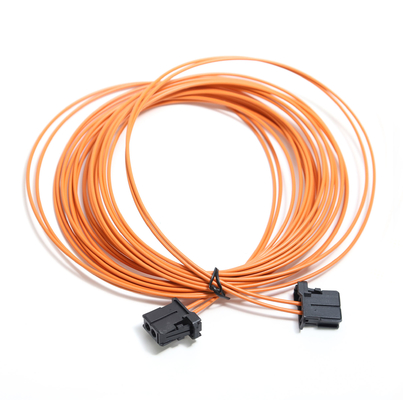 Adaptador hembra de derivación de bucle de fibra óptica MOST naranja para Mercedes BGM