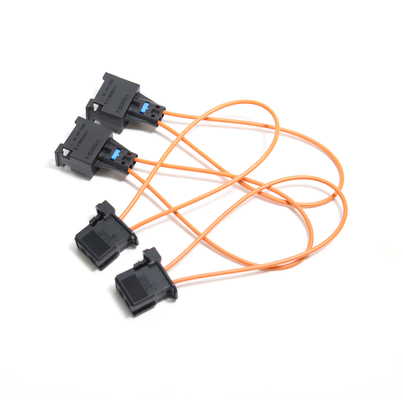 Adaptador hembra de derivación de bucle de fibra óptica MOST naranja para Mercedes BGM