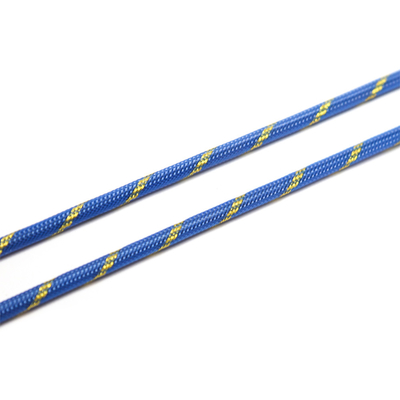 Cuerda de cable óptico de salida de fábrica, PVC alternativo Muti Color&Patern, Cuerda de cubierta LSZH tejida OD2.2 / 4.0 / 5.0 / 6.0