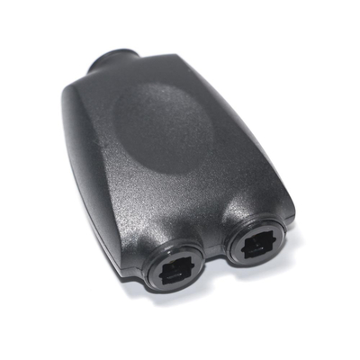 Adaptador divisor de audio óptico Toslink digital Convertidor de fibra óptica 1/2 SPDIF 1 hembra a 2 hembra