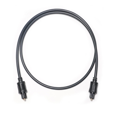 Cable de Audio Digital óptico Toslink [SPDIF] puerto dorado chapado cuadrado para barra de sonido de cine en casa reproductor de CD Xbox 1M 2M 5M