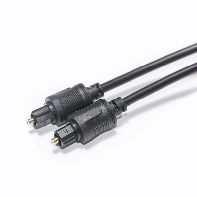 Cable de Audio Digital óptico Toslink [SPDIF] puerto dorado chapado cuadrado para barra de sonido de cine en casa reproductor de CD Xbox 1M 2M 5M