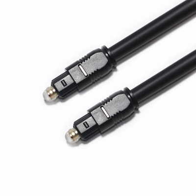 Cable de audio digital óptico OD4.0 Cable Toslink macho a macho para cine en casa, barra de sonido, TV y más 1.2M 2.4M 3M Más