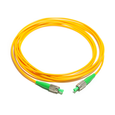 Puerto amarillo del solo modo del cordón de remiendo de la fibra óptica 3.0M M para la red los 2M 3M de la red inalámbrica (WLAN) del LAN