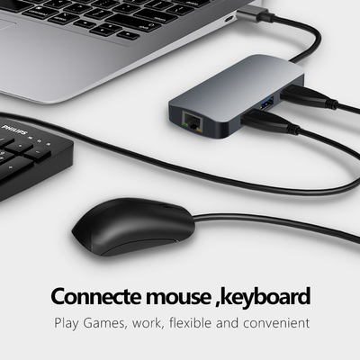 Adaptador de micro USB C para HDTV Adaptador de USB C para proyección de Mac TV