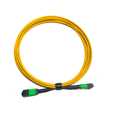 Cable de tronco MPO femenino de 12 fibras tipo A multimodo MM OM3/OM4 MPO cordón de parche LSZH 50/125