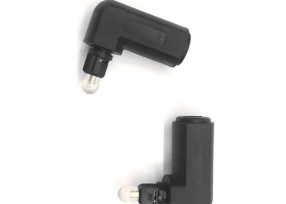 Hembra a los accesorios de fibra óptica femeninos adaptador del ángulo de 90 grados