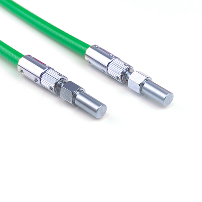 D80 Conector láser de fibra de alta potencia Compatible con fibra óptica de plástico de 1500 μm