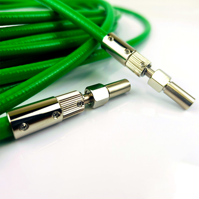 D80 Conector láser de fibra de alta potencia Compatible con fibra óptica de plástico de 1500 μm