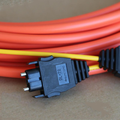 SUMITOMO JIS F07 DL-72 HCS/PCF cable de fibra óptica F07 Utilizado en la máquina de perforación Hitachi, sistema Omron SYSMAC, Sumitomo Bachmann Fibra de energía eólica DL-72 Fibra CA7003 CA7103