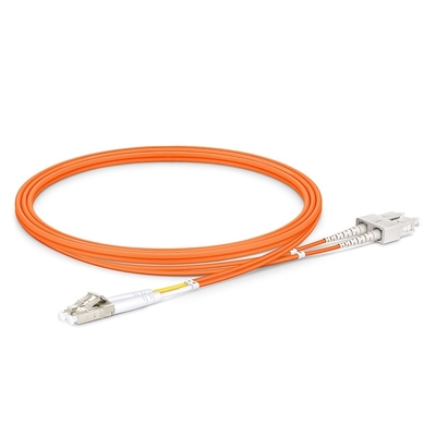 Conexión suave y fluida con cable de fibra óptica de plástico simplex con conectores FC ST LC SC para telecomunicaciones y redes Ethernet