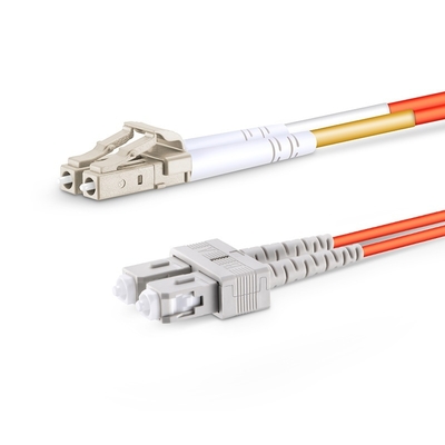 Conexión suave y fluida con cable de fibra óptica de plástico simplex con conectores FC ST LC SC para telecomunicaciones y redes Ethernet