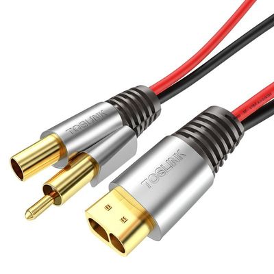 Cable de audio óptico TOSLINK con 2 conductores y disponibilidad OEM