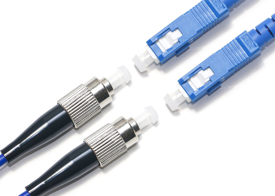 Cordón de remiendo de la fibra óptica del solo modo 2m m de SC-FC para FTTB FTTX