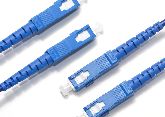 Cordón de remiendo de la fibra óptica del solo modo 2m m de SC-FC para FTTB FTTX