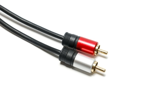 Metal Shell 3,5 milímetros Jack To Optical Cable, 2 en 1 cable óptico del auricular