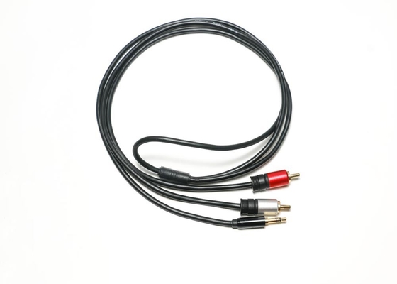 Metal Shell 3,5 milímetros Jack To Optical Cable, 2 en 1 cable óptico del auricular