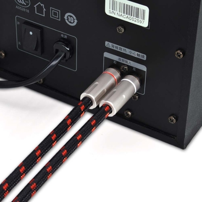 HIFI RCA Jack Cables 3.5mm a 2RCA Cable de audio para TV PC Amplificador DVD Altavoz