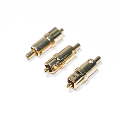 Accesorios de fibra óptica de Monoluxtecs, conector de la fibra óptica del metal de TOSLINK