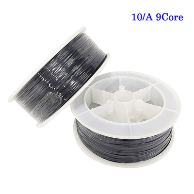 [Precio de fábrica] POF QH1000-10/A luz de fibra óptica de plástico PMMA de 9 núcleos para decoración de coche/hogar