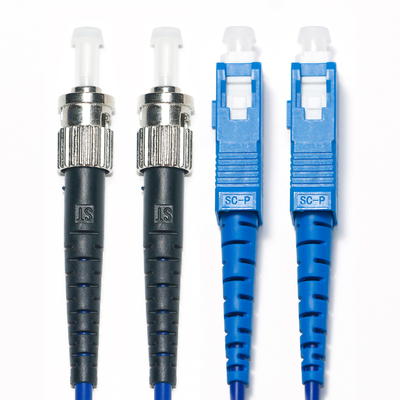 Cable de conexión de fibra óptica de modo dual SC FC OM3 cable azul 2/2 2,0/3,0mm para uso en cámara de vigilancia 3M 5M 8M 10M