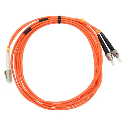 ST-LC MultiMode Duplex OM2 62.5um Cable blindado de 3 metros con parche de fibra óptica